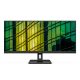 AOC U34E2M számítógép monitor 86,4 cm (34") 3440 x 1440 pixelek Wide Quad HD Fekete