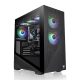 Thermaltake Divider 370 TG Midi Tower Fekete