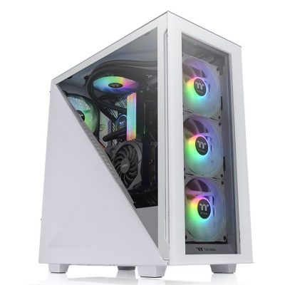 Thermaltake Divider 300 TG Snow ARGB Midi Tower Fehér