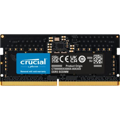 Crucial CT8G48C40S5 memóriamodul 8 GB 1 x 8 GB DDR5 4800 Mhz