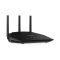 NETGEAR Nighthawk 4-Stream AX1800 WiFi 6 Router (RAX10) vezetéknélküli router Gigabit Ethernet Kétsávos (2,4 GHz / 5 GHz) Fekete