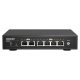 QNAP QSW-2104-2T hálózati kapcsoló Beállítást nem igénylő (unmanaged) 2.5G Ethernet (100/1000/2500) Fekete