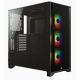 Corsair iCUE 4000X RGB Midi Tower Fekete