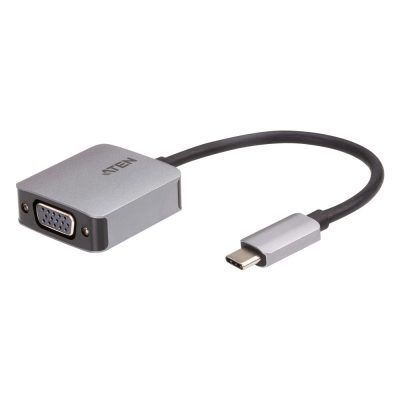 ATEN UC3002A-AT video átalakító kábel USB C-típus VGA (D-Sub) Fekete, Ezüst