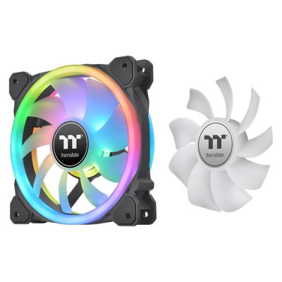 Thermaltake SWAFAN 14 RGB Számítógép ház Ventilátor 14 cm Fekete 3 dB