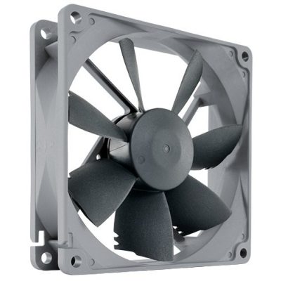 Noctua NF-B9 redux-1600 PWM Számítógép ház Ventilátor 9,2 cm Fekete, Szürke