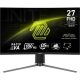 MSI MAG 27C6PF számítógép monitor 68,6 cm (27") 1920 x 1080 pixelek Full HD Fekete