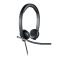 Logitech H650e Headset Vezetékes Fejpánt Iroda/telefonos ügyfélközpont USB A típus Fekete, Ezüst