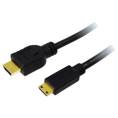LogiLink CH0022 HDMI kábel 1,5 M HDMI A-típus (Standard) HDMI Type C (Mini) Fekete