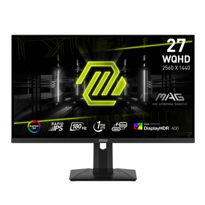 MSI MAG 274QRF QD E2 számítógép monitor 68,6 cm (27") 2560 x 1440 pixelek Wide Quad HD LCD Fekete