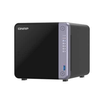 QNAP TS-432X-4G tárolószerver NAS Tower Alpine Alpine AL-524 4 GB DDR4 QNAP QTS Fekete