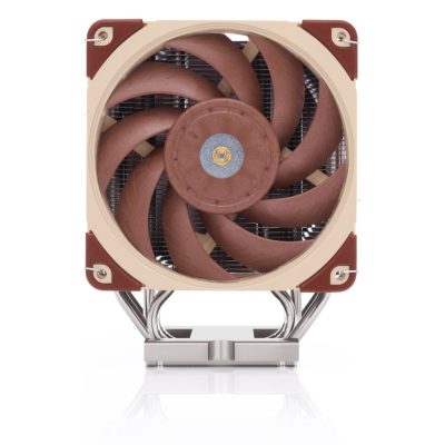 Noctua NH-U12S DX-3647 számítógépes hűtőrendszer Processzor Hűtő 12 cm Bézs, Nikkel, Vörös