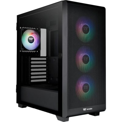 Thermaltake S250 TG fekete