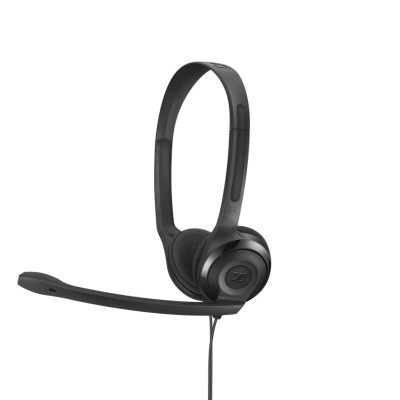 Sennheiser PC 5 CHAT Headset Vezetékes Fejpánt Iroda/telefonos ügyfélközpont Fekete