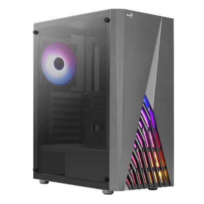 Aerocool Delta Midi Tower Fekete