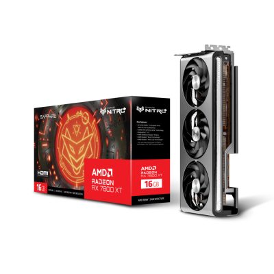 Sapphire NITRO+ 11330-01-20G videókártya AMD Radeon RX 7800 XT 16 GB GDDR6