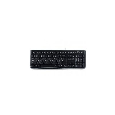 Logitech K120 Corded Keyboard billentyűzet USB QWERTZ Magyar Fekete