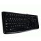 Logitech K120 Corded Keyboard billentyűzet USB QWERTZ Magyar Fekete