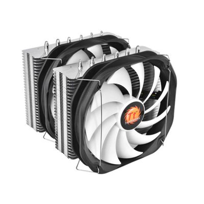 Thermaltake Frio Extreme Silent 14 Dual Processzor Hűtő 14 cm Fekete, Fémes