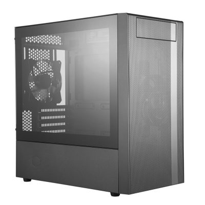 Cooler Master MasterBox NR400 Mini Tower Fekete