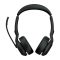 Jabra Evolve2 55 Headset Vezetékes és vezeték nélküli Fejpánt Iroda/telefonos ügyfélközpont Bluetooth Dokkoló Fekete
