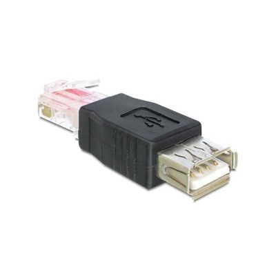 DeLOCK USB - RJ45 USB 2.0 Fekete