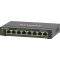 NETGEAR 8-Port Gigabit Ethernet High-Power PoE+ Plus Switch (GS308EPP) Vezérelt L2/L3 Gigabit Ethernet (10/100/1000) Ethernet-áramellátás (PoE) támogatása Fekete