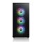 Thermaltake Divider 300 TG ARGB Midi Tower Fekete