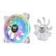 Thermaltake SWAFAN 12 RGB Radiator Fan TT Premium Edition White Számítógép ház Hűtő 12 cm Fehér 3 dB