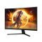 AOC G4 CQ32G4VE számítógép monitor 81,3 cm (32") 2560 x 1440 pixelek Quad HD LCD Fekete, Szürke