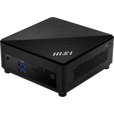 MSI Cubi 5 12M-002EU Intel® Core™ i5 i5-1235U 8 GB DDR4-SDRAM 512 GB SSD Windows 11 Pro Mini PC Fekete