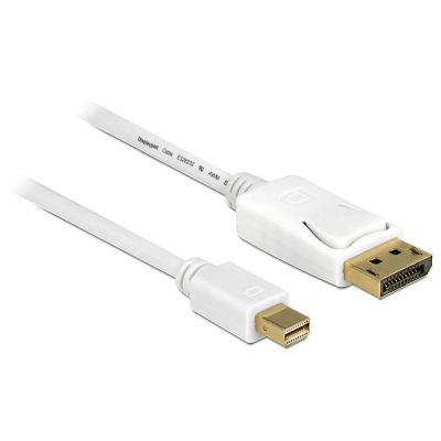 DeLOCK 83483 DisplayPort kábel 3 M Mini DisplayPort Fehér