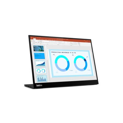 Lenovo ThinkVision M14d LED display 35,6 cm (14") 2240 x 1400 pixelek 2.2K Fekete