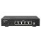 QNAP QSW-1105-5T hálózati kapcsoló Beállítást nem igénylő (unmanaged) Gigabit Ethernet (10/100/1000) Fekete