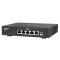 QNAP QSW-1105-5T hálózati kapcsoló Beállítást nem igénylő (unmanaged) Gigabit Ethernet (10/100/1000) Fekete