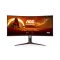 AOC G2 CU34G2XP számítógép monitor 86,4 cm (34") 3440 x 1440 pixelek UltraWide Quad HD LED Fekete