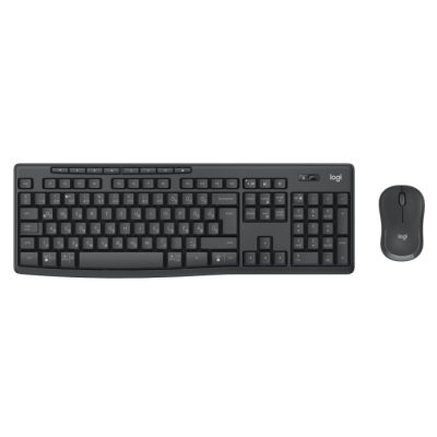 Logitech MK370 Combo for Business billentyűzet Egér mellékelve Irodai RF vezeték nélküli + Bluetooth QWERTZ Magyar Grafit