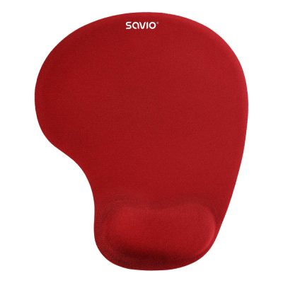 Savio MP-01BL mouse pad red Vörös