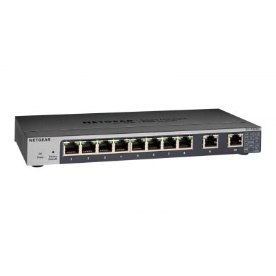 NETGEAR GS110EMX Vezérelt L2 10G Ethernet (100/1000/10000) Fekete