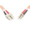 Digitus LC/SC, 10 m InfiniBand és száloptikai kábel I-VH Narancssárga