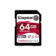 Kingston Technology Canvas React Plus 64 GB SD UHS-II Class 10