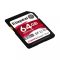 Kingston Technology Canvas React Plus 64 GB SD UHS-II Class 10