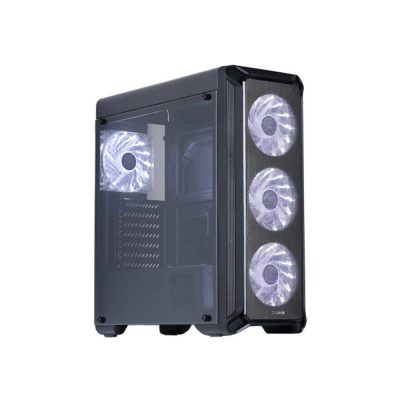 Zalman i3 Midi-Tower Case - Black Window Midi Tower Fekete