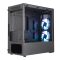 Cooler Master MasterBox MB311L ARGB Mini Tower Fekete