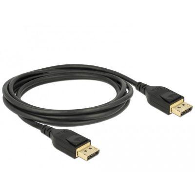 DeLOCK 85661 DisplayPort kábel 3 M Fekete