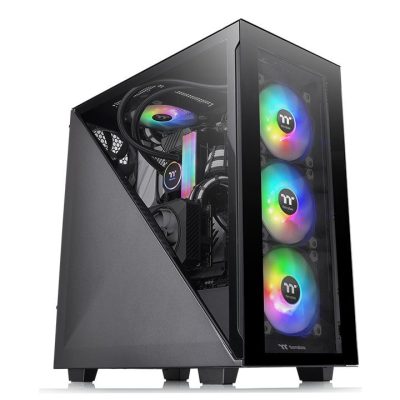 Thermaltake Divider 300 TG Midi Tower Fekete