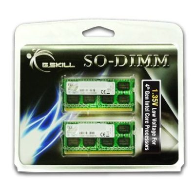 G.Skill 8GB DDR3-1600 memóriamodul 2 x 4 GB 1600 Mhz