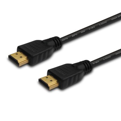 Savio CL-01 HDMI kábel 1,5 M HDMI A-típus (Standard) Fekete