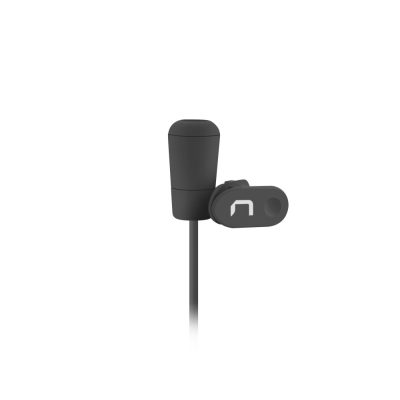 NATEC NMI-1351 mikrofon Fekete Csíptethető mikrofon