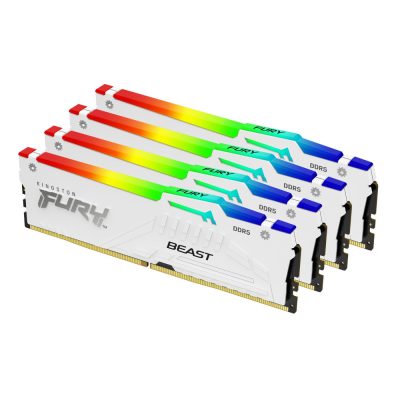 Kingston Technology FURY Beast RGB memóriamodul 64 GB 4 x 16 GB DDR5 5600 MHz